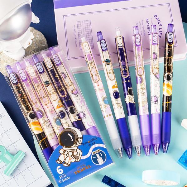 gel pens 36 pcs/lot creative astronaut press pen cute 0.5mm black ink signature promotional gift stationery school supplies
gel pens 36 pcs/lot creative astronaut press pen cute 0.5mm black ink signature promotional gift stationery school supplies