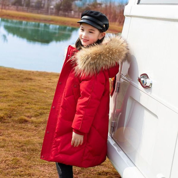 down coat girls clothing winter warm hooded jacket cotton-padded long clothes 2021 children thicken parka overcoat faux fur -30, Blue;gray
down coat girls clothing winter warm hooded jacket cotton-padded long clothes 2021 children thicken parka overcoat faux fur -30, Blue;gray