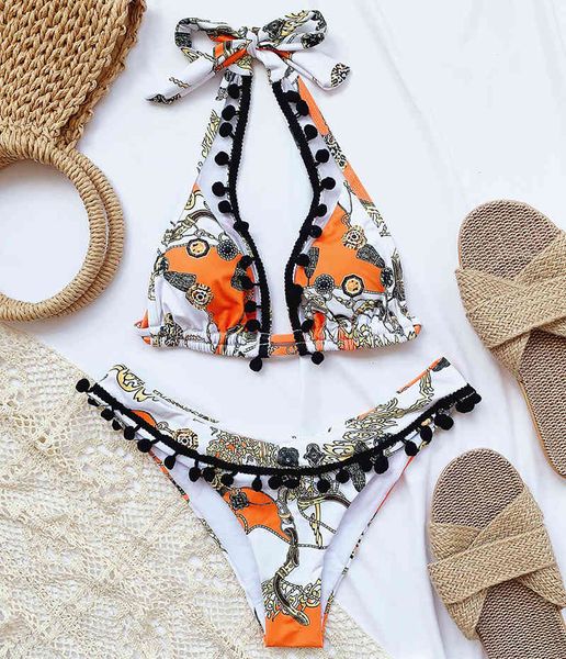 new 2021 retro print halter bikini women swimsuit female swimwear two pieces bikini set push up bather bathing suit swimb
new 2021 retro print halter bikini women swimsuit female swimwear two pieces bikini set push up bather bathing suit swimb