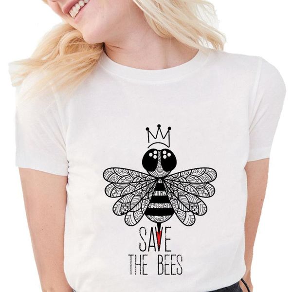 women's t-shirt save the bees summer t shirts women soft cotton white graphic tees cute harajuku funny
women's t-shirt save the bees summer t shirts women soft cotton white graphic tees cute harajuku funny
