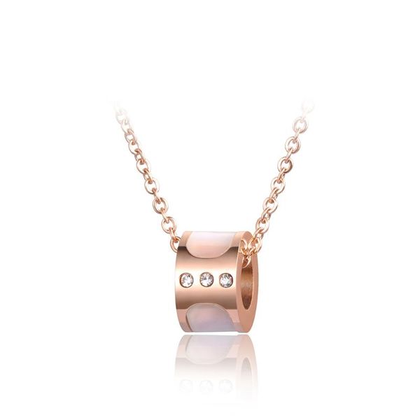 pendant necklaces jeemango titanium steel rose gold color white shell cz crystal rhinestones engagement for women gifts n18069, Silver
pendant necklaces jeemango titanium steel rose gold color white shell cz crystal rhinestones engagement for women gifts n18069, Silver