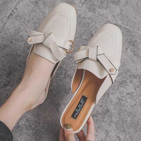 fashion bowknot closed-toe female slippers summer non-slip half women casual flat mule's qq164 210625, Black
fashion bowknot closed-toe female slippers summer non-slip half women casual flat mule's qq164 210625, Black