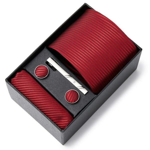 bow ties great quality many color fashion brand tie hanky pocket squares cufflink set necktie box, Black;gray
bow ties great quality many color fashion brand tie hanky pocket squares cufflink set necktie box, Black;gray