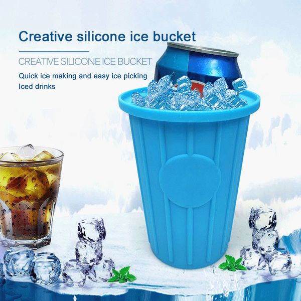 Silicone Ice Cube Maker Portable Ice Bucket Wine Ice Cooler Beer Whiskey Freeze Cabinet Space Saving popsicle mold Kitchen Tools
Silicone Ice Cube Maker Portable Ice Bucket Wine Ice Cooler Beer Whiskey Freeze Cabinet Space Saving popsicle mold Kitchen Tools