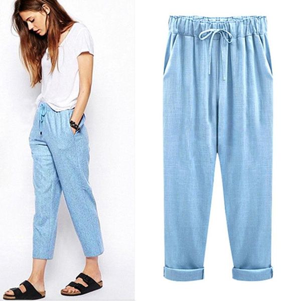 zoulv summer wide leg pants for women large plus size harem linen pant casual womens cotton elastic waist trousers women's & capris, Black;white
zoulv summer wide leg pants for women large plus size harem linen pant casual womens cotton elastic waist trousers women's & capris, Black;white