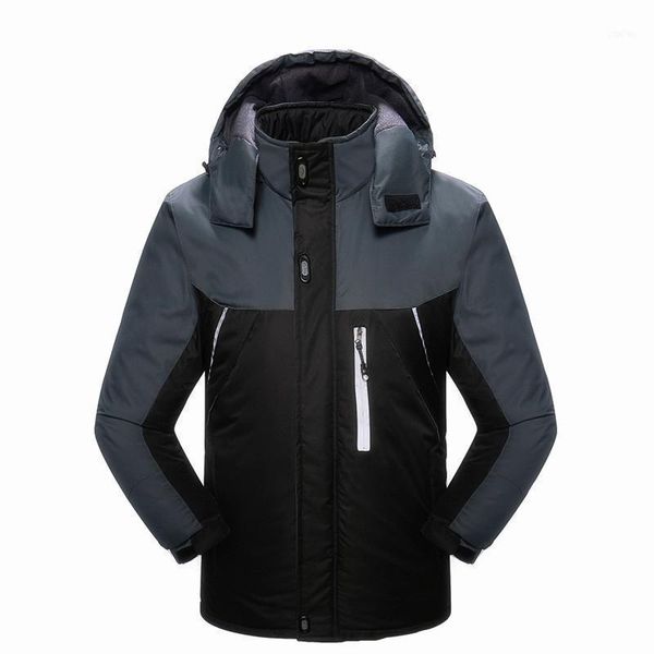 autumn winter men's detachable hooded coat casual cotton parka men windbreak plus velvet thick warm windproof male jackets1, Black
autumn winter men's detachable hooded coat casual cotton parka men windbreak plus velvet thick warm windproof male jackets1, Black