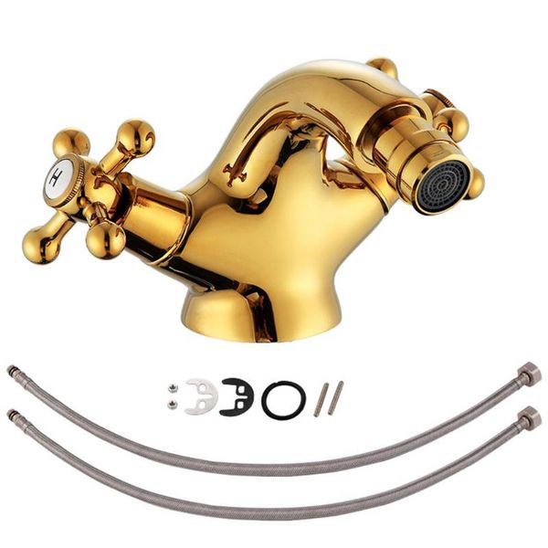 gold brass dual handle el bidet faucets durable replacement parts cold tap home european style easy install single hole
gold brass dual handle el bidet faucets durable replacement parts cold tap home european style easy install single hole