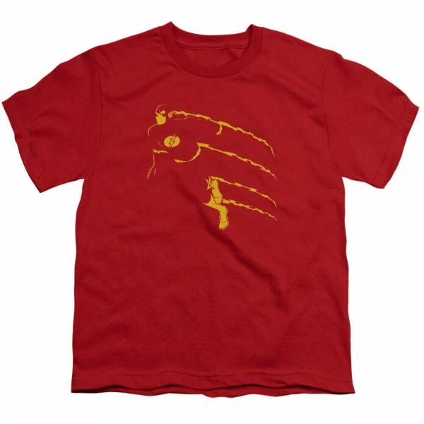 the flash flash min kids youth t shirt licensed dc comics tee red, White;black 
the flash flash min kids youth t shirt licensed dc comics tee red, White;black