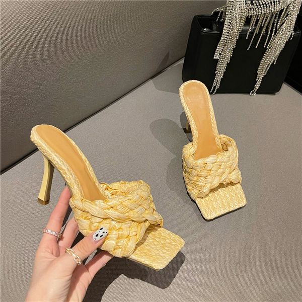 eilyken 2021 new summer design weave square toe heels slippers gladiator beach womens sandal slides shoes dadakjswltguewpot, Black
eilyken 2021 new summer design weave square toe heels slippers gladiator beach womens sandal slides shoes dadakjswltguewpot, Black
