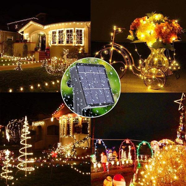 party decoration solar light 5v 100led 8 function 10 meters 100 lamp rubber line waterproof outdoor string lights christmas 6
party decoration solar light 5v 100led 8 function 10 meters 100 lamp rubber line waterproof outdoor string lights christmas 6