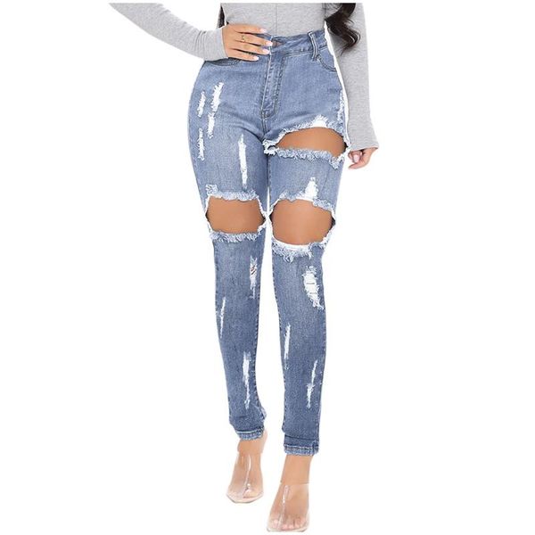 womens denim trousers hole button zipper pocket jeans casual flares wide leg slim pants pantalon pour femme harajuku women's, Blue
womens denim trousers hole button zipper pocket jeans casual flares wide leg slim pants pantalon pour femme harajuku women's, Blue