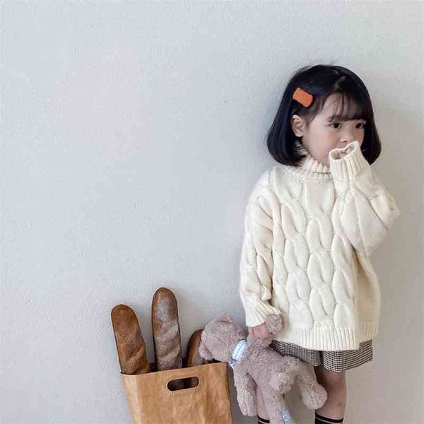 winter cute knitted soft warm sweaters for girls fashion twisted loose 4 colors high collar sweater 210708, Blue
winter cute knitted soft warm sweaters for girls fashion twisted loose 4 colors high collar sweater 210708, Blue