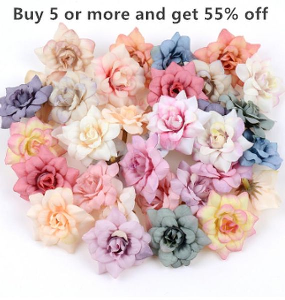 decorative flowers & wreaths artificial flower 4.5cm silk rose head for wedding home year decoration diy garland scrapbook gift box craft
decorative flowers & wreaths artificial flower 4.5cm silk rose head for wedding home year decoration diy garland scrapbook gift box craft