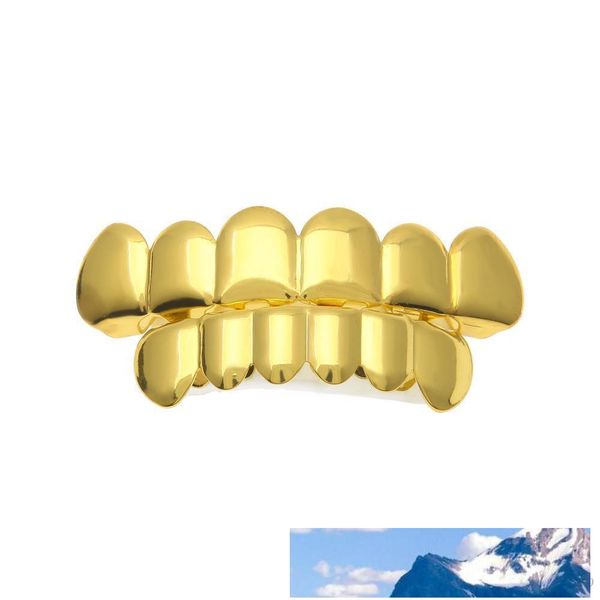 new custom fit gold plated hip hop rock teeth grillz caps & bottom grill set for christmas party vampire teeth, Black
new custom fit gold plated hip hop rock teeth grillz caps & bottom grill set for christmas party vampire teeth, Black