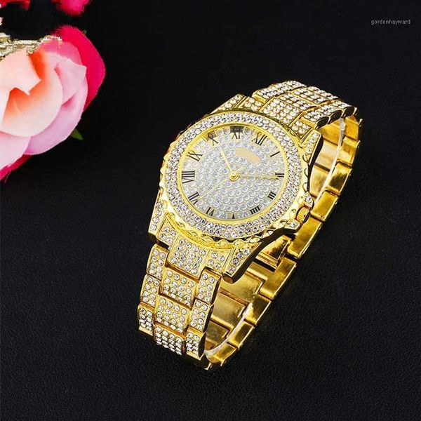 wristwatches hip hop luxury mens iced out watches date quartz wrist with micropave cz alloy watch for women men jewelry, Slivery;brown
wristwatches hip hop luxury mens iced out watches date quartz wrist with micropave cz alloy watch for women men jewelry, Slivery;brown