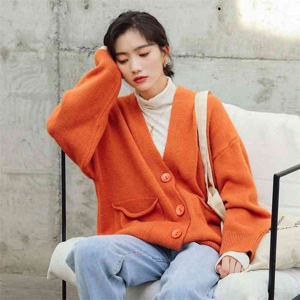 women's jackets coats autumn and winter korean v-neck versatile pocket cardigan sweater small coat thickened gugm, Black;brown
women's jackets coats autumn and winter korean v-neck versatile pocket cardigan sweater small coat thickened gugm, Black;brown