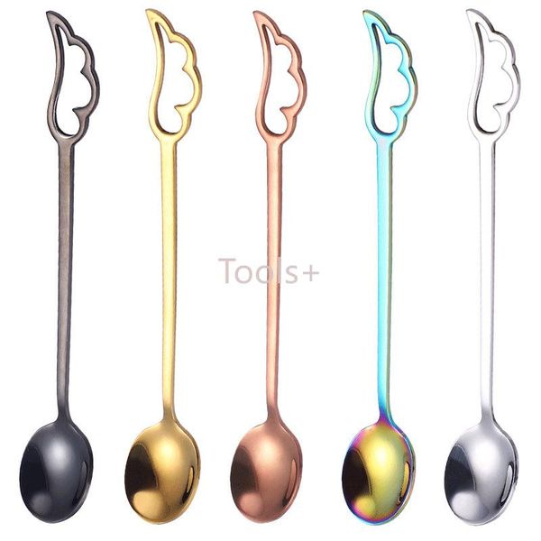 spoons wing shape 304 stainless steel spoon dessert fruit honey coffee stirring kid cutlery dinnerware accessory for bar kitchen
spoons wing shape 304 stainless steel spoon dessert fruit honey coffee stirring kid cutlery dinnerware accessory for bar kitchen