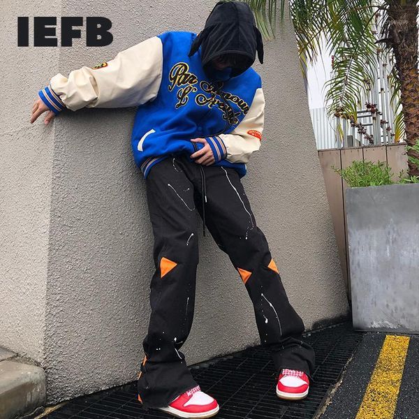 men's pants men's 2022 american high street fashion niche hip hop design long ins trend printing tooling style trousers, Black
men's pants men's 2022 american high street fashion niche hip hop design long ins trend printing tooling style trousers, Black