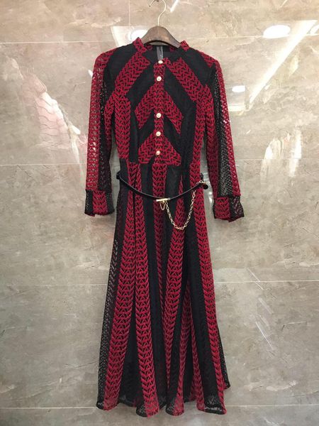 casual dresses 2021 early spring arrival fashion elegant long sleeve printed belted mesh dress worldwide, Black;gray
casual dresses 2021 early spring arrival fashion elegant long sleeve printed belted mesh dress worldwide, Black;gray