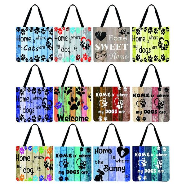 storage bags footprint letters printed shoulder shopping bag casual large tote handbag environmental protection
storage bags footprint letters printed shoulder shopping bag casual large tote handbag environmental protection