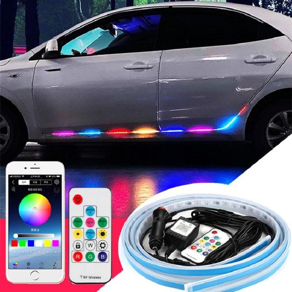 est 12v universal car door opening warning led lights strips welcome decor lamp strip anti rear-end collision safety light interior&external
est 12v universal car door opening warning led lights strips welcome decor lamp strip anti rear-end collision safety light interior&external