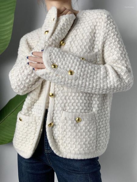 women's knits & tees boutique baby blue/white v-neck viscose wool cardigan drop-shoulder golden button texture oversized boxy sweater k
women's knits & tees boutique baby blue/white v-neck viscose wool cardigan drop-shoulder golden button texture oversized boxy sweater k