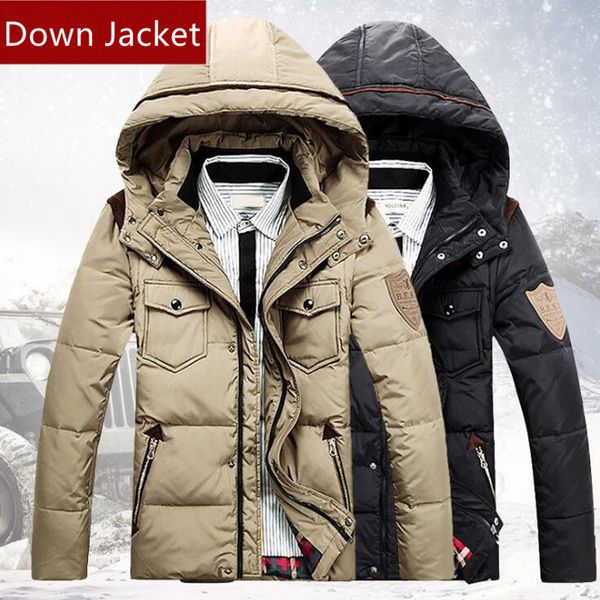 2021 new winter mens hooded duck down jackets man patchwork thick coats male fashion quality overcoats keep warm outerwear, Black
2021 new winter mens hooded duck down jackets man patchwork thick coats male fashion quality overcoats keep warm outerwear, Black