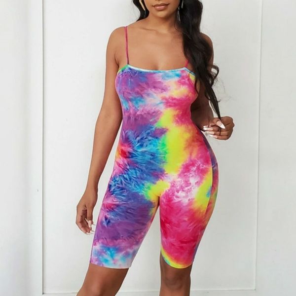 women playsuit romper sleeveless bodycon spaghetti strap tie dyed clubwear night date out evening female summer fashion 210416, Black;white
women playsuit romper sleeveless bodycon spaghetti strap tie dyed clubwear night date out evening female summer fashion 210416, Black;white