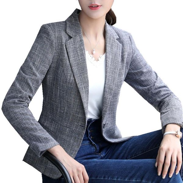 women's suits & blazers fmasuth women autumn full sleeve blazer and jacket plus size 4xl single button ladies slim femme inverno jacket, White;black
women's suits & blazers fmasuth women autumn full sleeve blazer and jacket plus size 4xl single button ladies slim femme inverno jacket, White;black