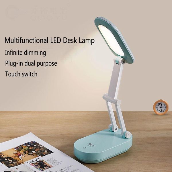 table lamps led folding eye protection touch lamp dormitory rechargeable plug-in dual-purpose student desk bedroom usb 
table lamps led folding eye protection touch lamp dormitory rechargeable plug-in dual-purpose student desk bedroom usb