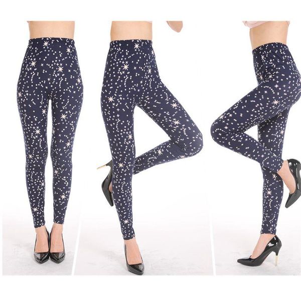 women's leggings feminine fitness slim comfortable sticker super-soft night sky print pencil pants sexy, Black
women's leggings feminine fitness slim comfortable sticker super-soft night sky print pencil pants sexy, Black