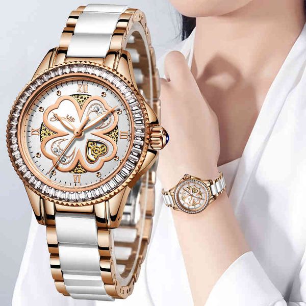 sunkta luxury quartz watch for women bracelet set ceramics waterproof diamond clocks wristwatch gifts for women montre femme 210517, Slivery;brown
sunkta luxury quartz watch for women bracelet set ceramics waterproof diamond clocks wristwatch gifts for women montre femme 210517, Slivery;brown