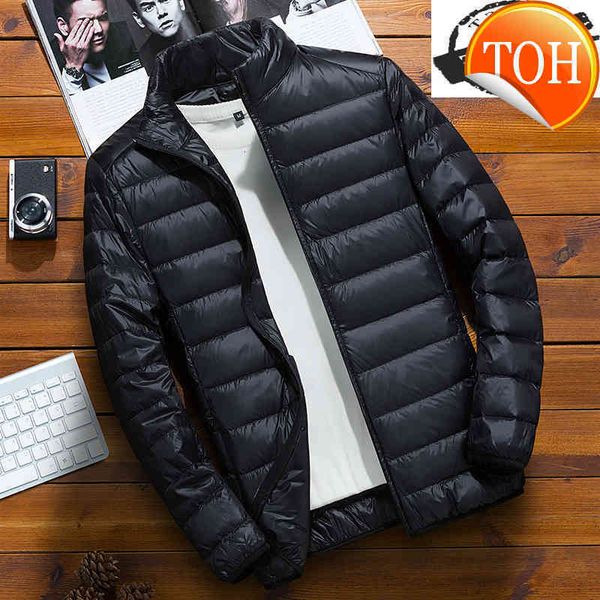 autumn winter ultralight white men's duck down jacket male warm parkas coats ultra light stand collar outwear lwl11a1, Black
autumn winter ultralight white men's duck down jacket male warm parkas coats ultra light stand collar outwear lwl11a1, Black