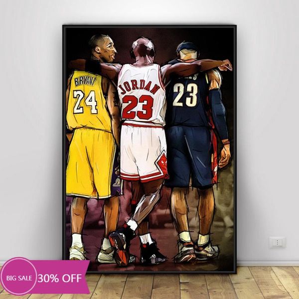 paintings poster basketball stars wall art canvas painting pictures for living room home decor boys decoration
paintings poster basketball stars wall art canvas painting pictures for living room home decor boys decoration