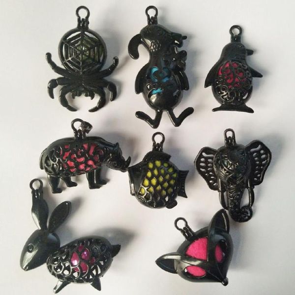pendants mixed 8pcs black pearl cage essential oil diffuser magnet clasp locket for handmade necklace
pendants mixed 8pcs black pearl cage essential oil diffuser magnet clasp locket for handmade necklace