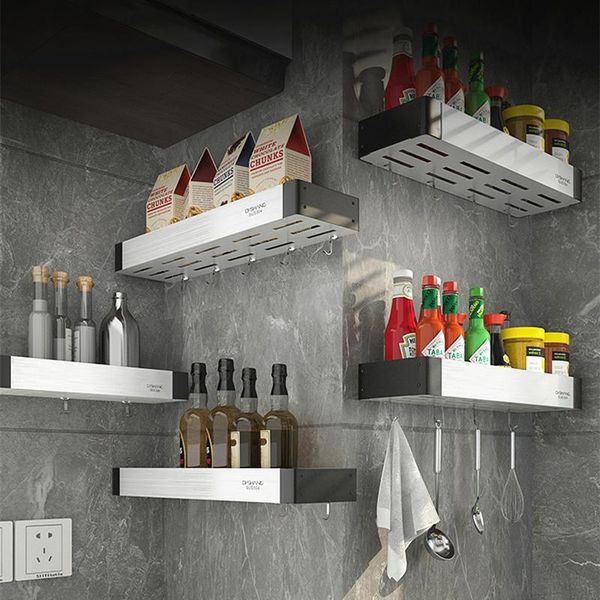 stainless steel spice rack seasoning boxes storage shelf sauce pepper salt conainers holder kitchen accessories organizer hooks & rails
stainless steel spice rack seasoning boxes storage shelf sauce pepper salt conainers holder kitchen accessories organizer hooks & rails