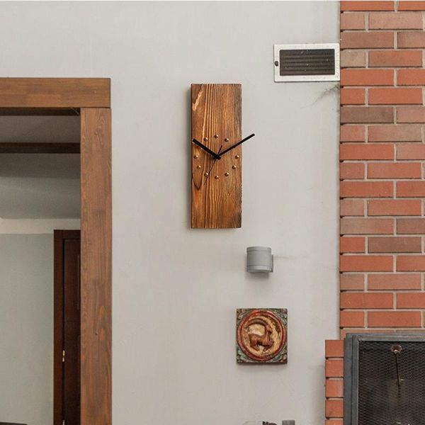 wall clocks vintage wooden clock living room deco modern design retro home cafe 
wall clocks vintage wooden clock living room deco modern design retro home cafe