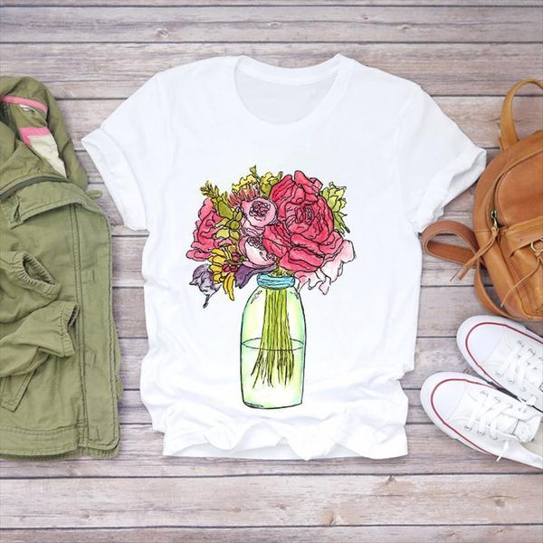 men floral fashion lady mens t shirt girl print 90s cute summer ladies shirts graphic female tee, White;black
men floral fashion lady mens t shirt girl print 90s cute summer ladies shirts graphic female tee, White;black