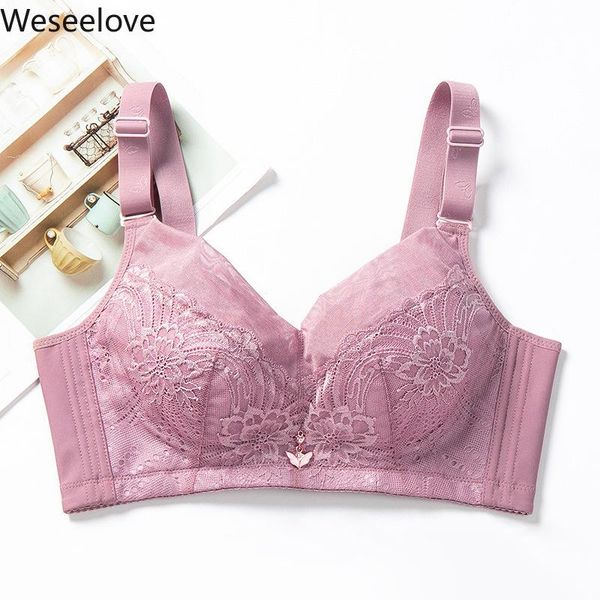bras weseelove lace floral bralette lingerie comfort adjusted for women push up bra underwear no rims plus size m07-2, Red;black
bras weseelove lace floral bralette lingerie comfort adjusted for women push up bra underwear no rims plus size m07-2, Red;black