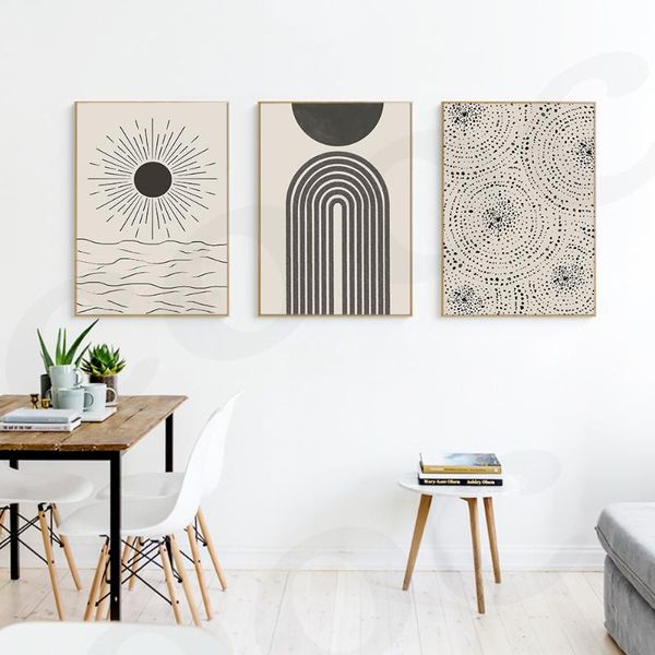 paintings abstract geometry minimalist line and dot wall art sun scene boho canvas prints painting pictures for living room decor
paintings abstract geometry minimalist line and dot wall art sun scene boho canvas prints painting pictures for living room decor