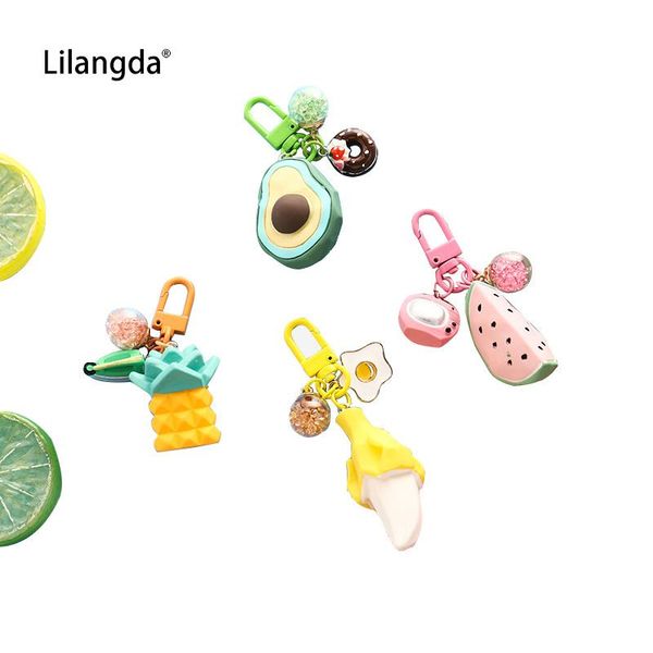 keychains 3d banana watermelon pineapple avocada simulation fruit keychain resin, Silver
keychains 3d banana watermelon pineapple avocada simulation fruit keychain resin, Silver