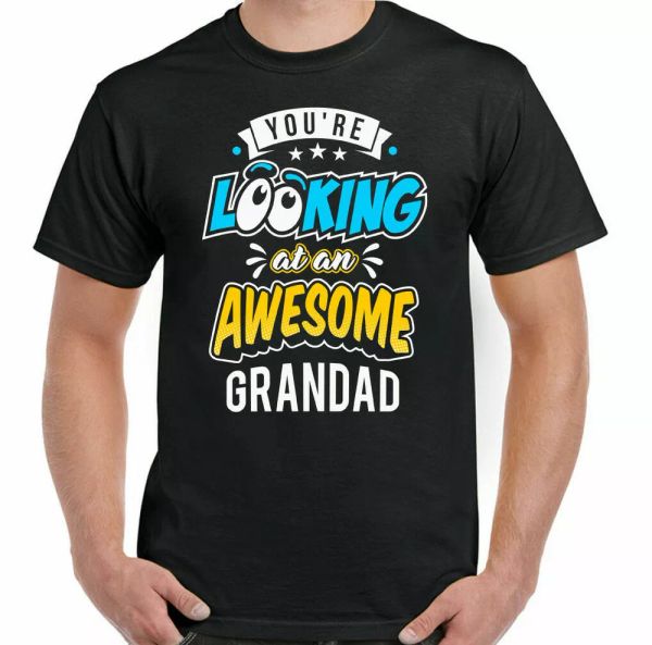 you re style excellent grandpa funny men t-shirt fathers day birthday 50th, White;black
you re style excellent grandpa funny men t-shirt fathers day birthday 50th, White;black