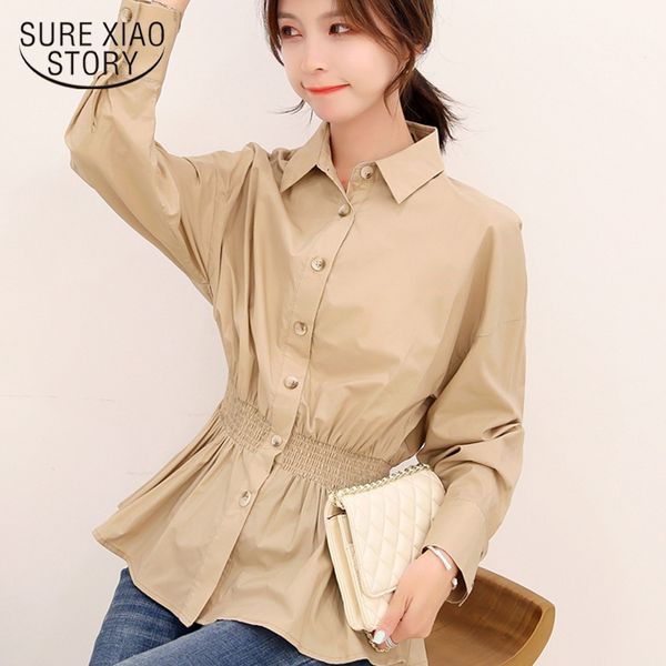 autumn femal vintage waist slimming long sleeve cotton shirt ladies temperament joker blouses button women shirts 6414 50 210417, White
autumn femal vintage waist slimming long sleeve cotton shirt ladies temperament joker blouses button women shirts 6414 50 210417, White
