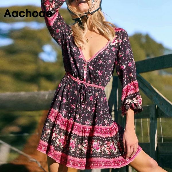 floral print beach mini dress v neck casual boho dress long sleeve fashion lady pleated dresses vestido de mujer 2021, Black;white
floral print beach mini dress v neck casual boho dress long sleeve fashion lady pleated dresses vestido de mujer 2021, Black;white