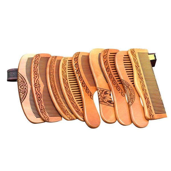 1pcs natural peach solid wood comb healthy massage anti-static hair care tool beauty accessories brushes, Silver
1pcs natural peach solid wood comb healthy massage anti-static hair care tool beauty accessories brushes, Silver