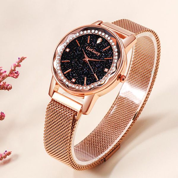wristwatches gogoey brand magnet mesh band luxury women watch stainless steel ladies watches rhinestone quartz clock male zegarek damski gif, Slivery;brown
wristwatches gogoey brand magnet mesh band luxury women watch stainless steel ladies watches rhinestone quartz clock male zegarek damski gif, Slivery;brown