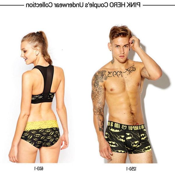 pink hero brand & women new boxers cartoon printed men's boxer men shorts cuecas couple lovers underwear, Black;white
pink hero brand & women new boxers cartoon printed men's boxer men shorts cuecas couple lovers underwear, Black;white
