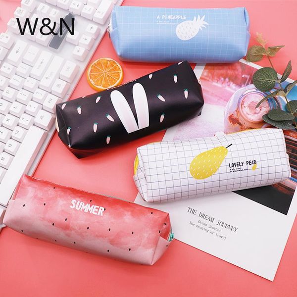 school pencil case for girls boys cute leather fruit watermelon pu big box zipper bag supplies tools bags
school pencil case for girls boys cute leather fruit watermelon pu big box zipper bag supplies tools bags