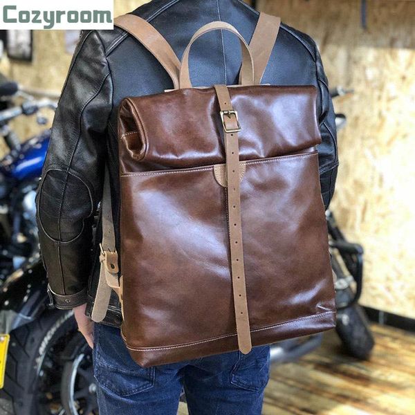 rock can roll size 49*39*11cm super quality genuine cowhide smart backpack vintage cow leather casual rider bag
rock can roll size 49*39*11cm super quality genuine cowhide smart backpack vintage cow leather casual rider bag