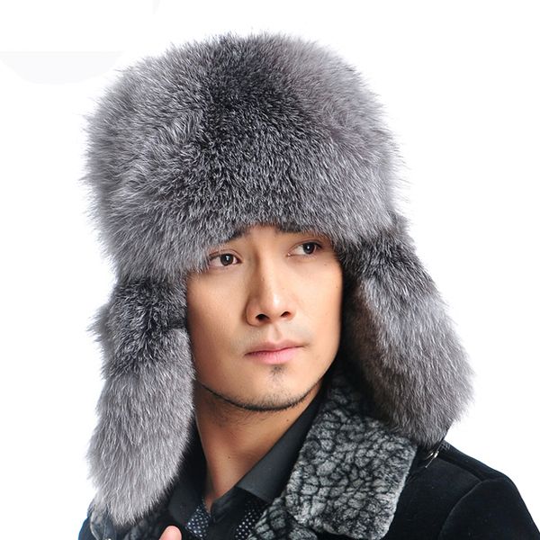 real silver fox fur hat fur hat sheepskin lei feng cap fur hat good quality genuine, Blue;gray
real silver fox fur hat fur hat sheepskin lei feng cap fur hat good quality genuine, Blue;gray